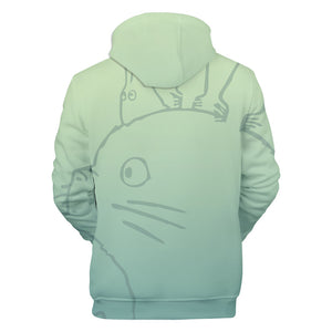 Anime My Neighbor Totoro Hoodie - Hooded Sweatshirt