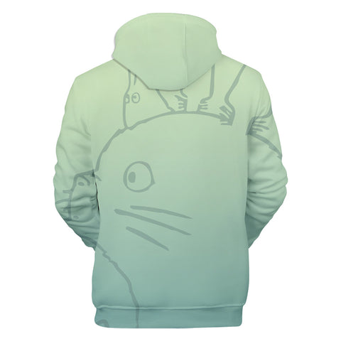 Image of Anime My Neighbor Totoro Hoodie - Hooded Sweatshirt