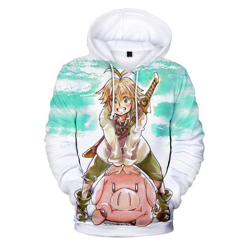 Image of The Seven Deadly Sins Hooded Nanatsu No Taizai 3D Print Hoodies