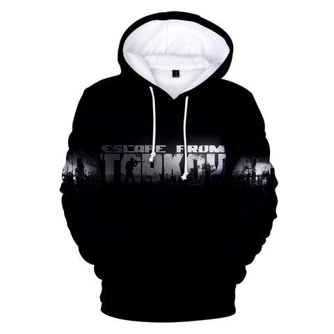 Image of 3D Printed Escape From Tarkov Hoodies - Game Hooded Sweatshirts Pullovers