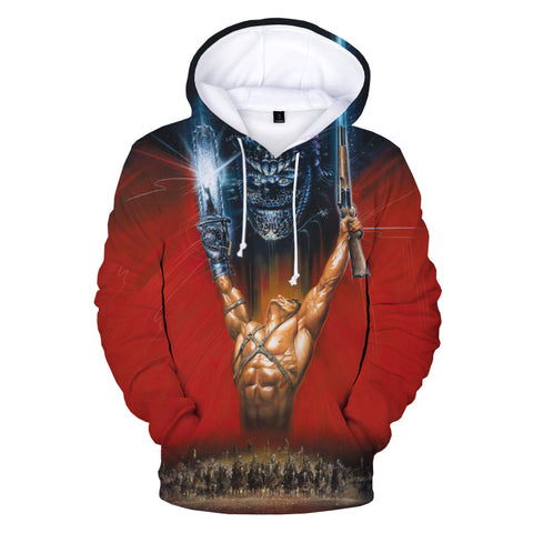 Image of Unisex Ash VS Evil Dead 3D Printed Hoodies - Horror TV Series Pullover