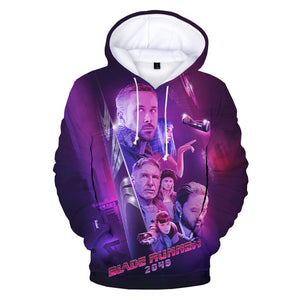 Movies Blade Runner 2049 Hooded Sweatshirts Hoodies