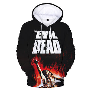 Unisex Ash VS Evil Dead 3D Printed Hoodies - Horror TV Series Pullover