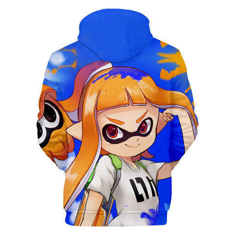 Image of 3D Printed Anime Splatoon Hoodies Pullovers