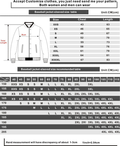 Image of 3D Printed Supernatural Baseball Jacket Sweatershirts Outwear
