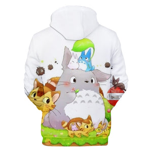 Anime My Neighbor Totoro Hoodie - Hooded Sweatshirt