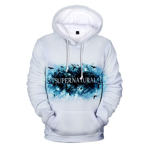 Image of Supernatural 3D Printed Hoodie - Fashion Popular Streetwear