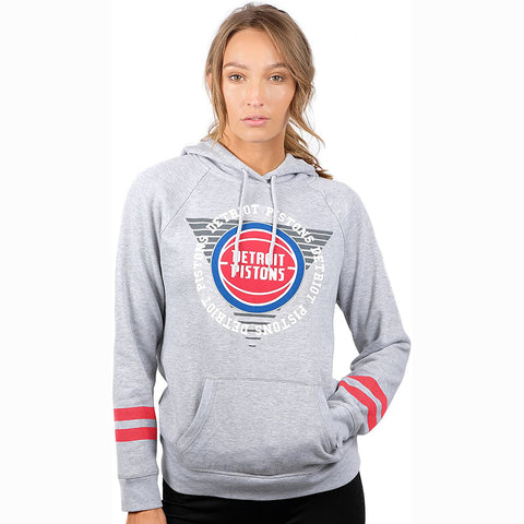 Image of Sports NBA Basketball Team Detroit Pistons Fleece Hoodie Sweatshirt