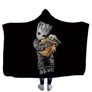 Star Wars Hooded Blanket - Napping Cartoons Blanket