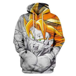 Dragon Ball Z 3D Printed Hoodie