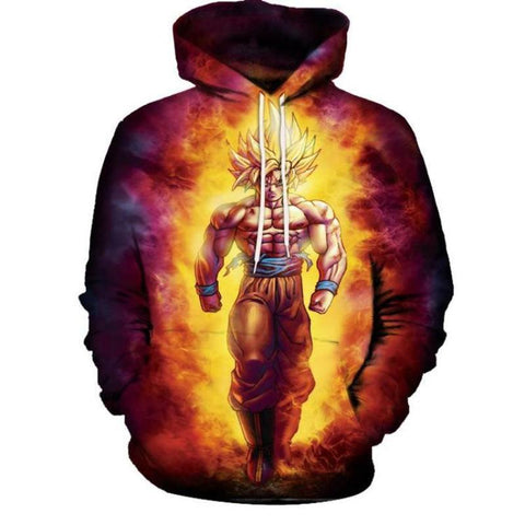 Image of Ball Z-Dragon Polyester 3D Hoodie