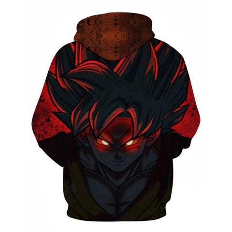 Image of Dragon Ball Z- Evil Goku 3D Hoodie