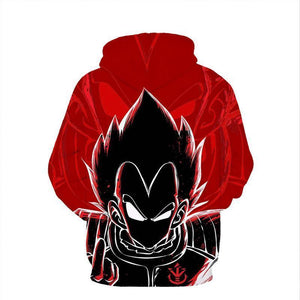 Dragon Ball Super Z - Saiyan Vegeta 3D Hoodie