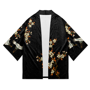 Mens Printed Harajuku Kimono Japanese Style Clothes