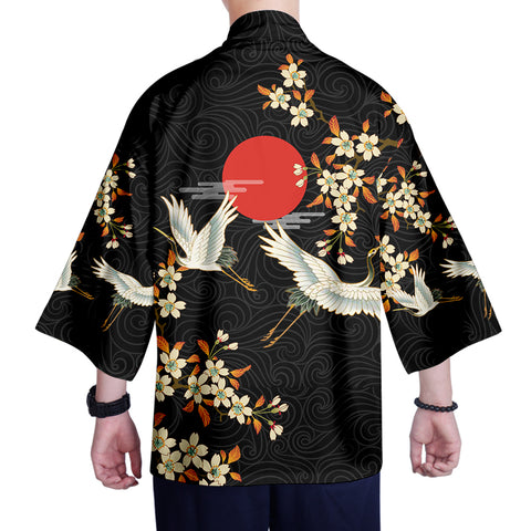 Image of Mens Printed Harajuku Kimono Japanese Style Clothes