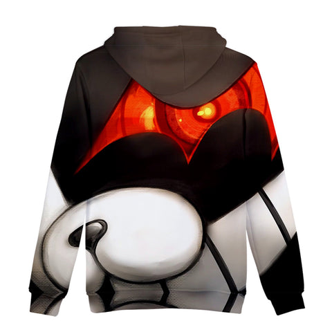 Image of Unisex Fashion 3D Print Monokuma Harajuku Hoodies