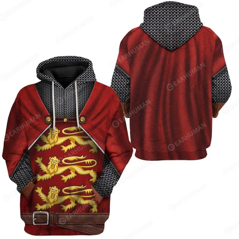 Image of Historical Personage Edward I of England 3D Printed Cosplay Hoodie