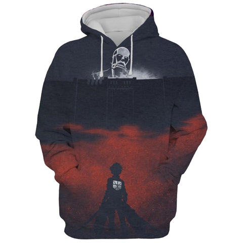 Image of Attack On Titan Colossal 3D Hoodie