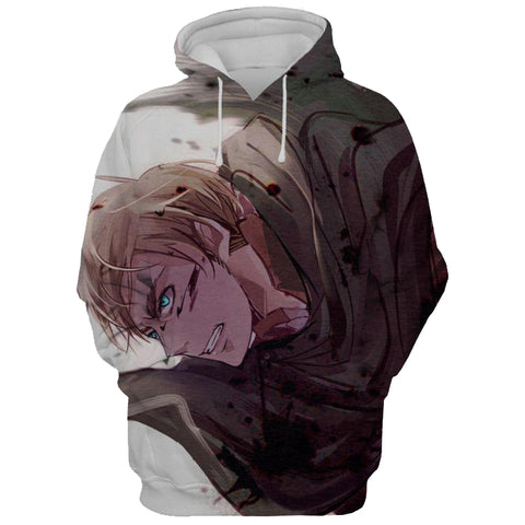 Image of Erwin Smith- Attack On Titan 3D Printed Hoodie