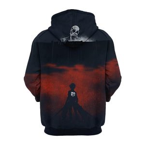 Attack On Titan Colossal 3D Hoodie
