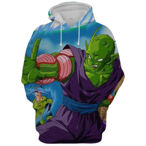 New Piccolo Dragon Ball Z 3D Printed Hoodie