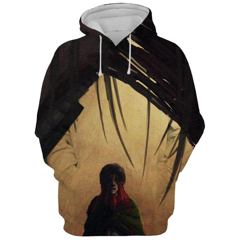 Image of The Female Titan Anime - Attack On 3D Printed Hoodie