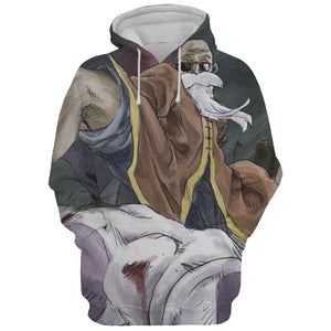 New Master Roshi Dragon Ball Z 3D Printed Hoodie