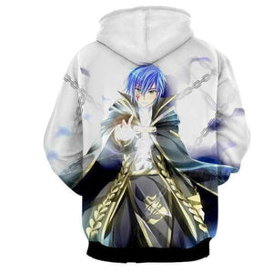 Fairy Tail Jellal white Fairy Tail Hoodie