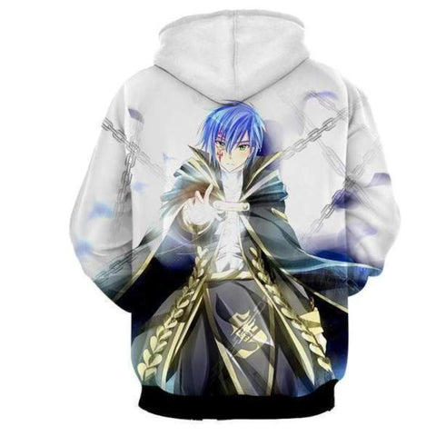 Image of Fairy Tail Jellal white Fairy Tail Hoodie