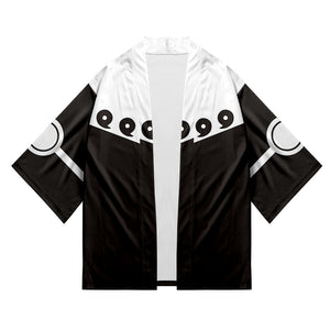 Black New 3D Print Japan Style Kimono Naruto Clothes for Men