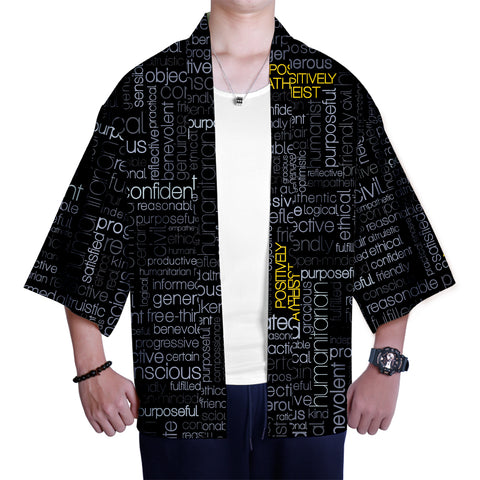 Image of Mens  Casual Printed Kimono Japanese Style Clothes