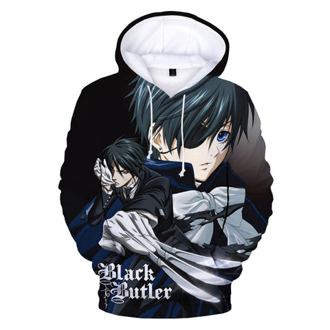 Image of Anime Black Butler Hoodies - 3D Print Sweatshirts Pullovers