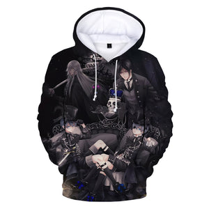 Anime Black Butler Hoodies - 3D Print Sweatshirts Pullovers