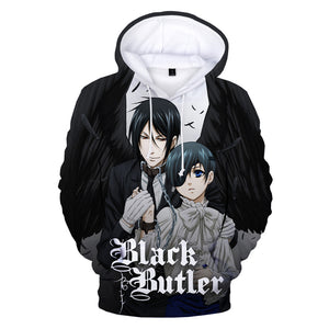 Anime Black Butler Hoodies - 3D Print Sweatshirts Pullovers