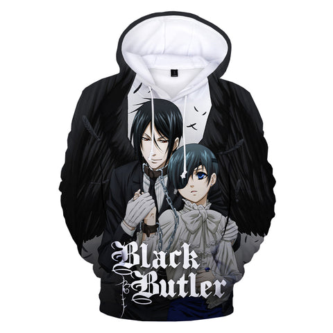 Image of Anime Black Butler Hoodies - 3D Print Sweatshirts Pullovers