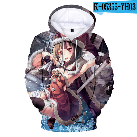 Image of Anime 3D Hoodies - Megumin Konosuba Sweatshirts Sportswear