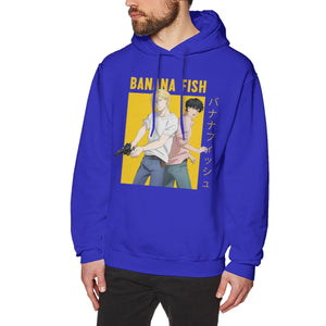 Japan Anime Banana Fish Unisex Hooded Sweatshirts Hip Hop Streetwear Hoodies