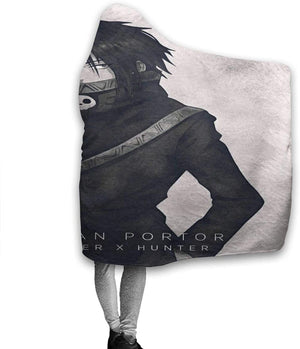 H-unter X H-unter Manga HXH Feitan Portor 3D Printed Hooded Blanket