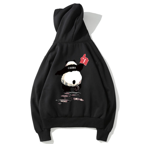 Image of PANDA Fleece Hoodies - Solid Color PANDA Series PANDA Super Cool Fleece Hoodie