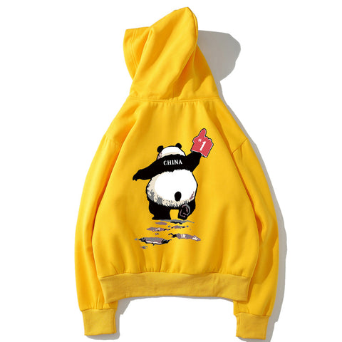 Image of PANDA Fleece Hoodies - Solid Color PANDA Series PANDA Super Cool Fleece Hoodie