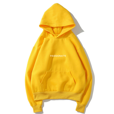 Image of Harajuku Style Fleece Hoodies - Solid Color Harajuku Style Sign Series Fleece Hoodie