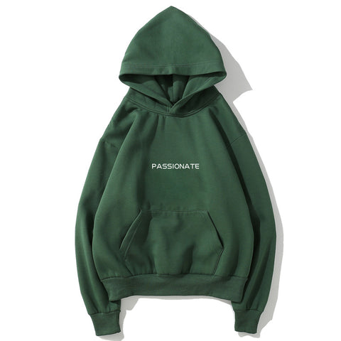 Image of Harajuku Style Fleece Hoodies - Solid Color Harajuku Style Sign Series Fleece Hoodie