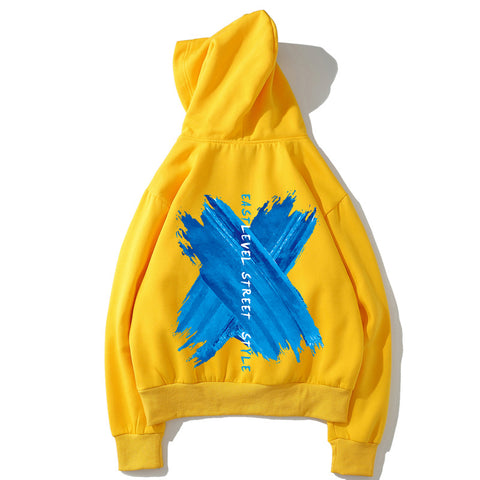 Image of Harajuku Style Fleece Hoodies - Solid Color Harajuku Style Series Icon Fashion Color Fleece Hoodie