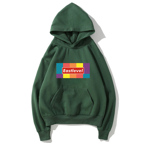 Image of Harajuku Style Fleece Hoodies - Solid Color Harajuku Style Super Cool Fleece Hoodie