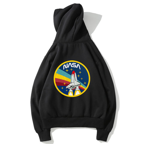 Image of NASA Fleece Hoodies - Solid Color NASA Series Super Cool Fleece Hoodie