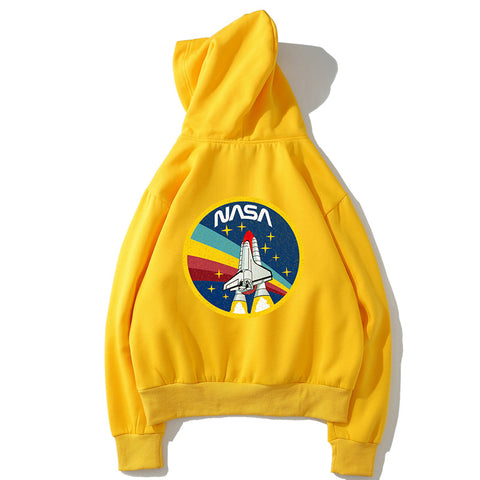 Image of NASA Fleece Hoodies - Solid Color NASA Series Super Cool Fleece Hoodie