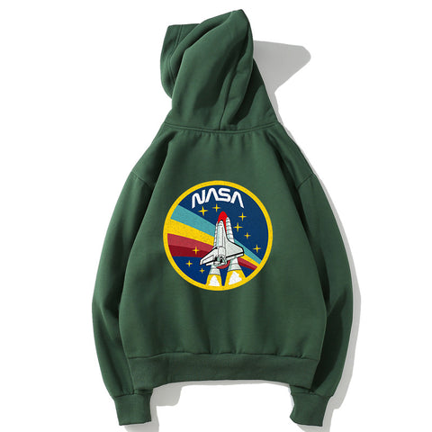 Image of NASA Fleece Hoodies - Solid Color NASA Series Super Cool Fleece Hoodie