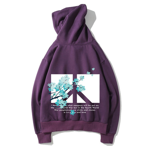 Image of Hi-Hop Fleece Hoodies - Solid Color Hi-Hop Series Super Cool Fleece Hoodie