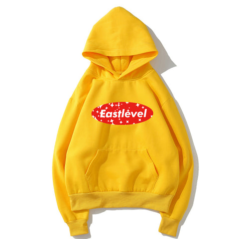 Image of EastLevel Fleece Hoodies - Solid Color EastLevel Logo Icon Super Cool Fleece Hoodie