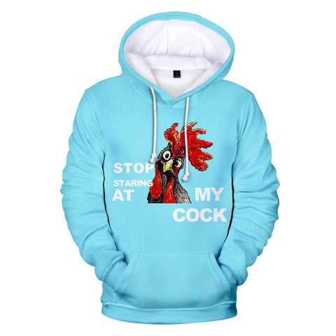 Image of Stop Staring at My Cock 3D Hoodies Sweatshirts